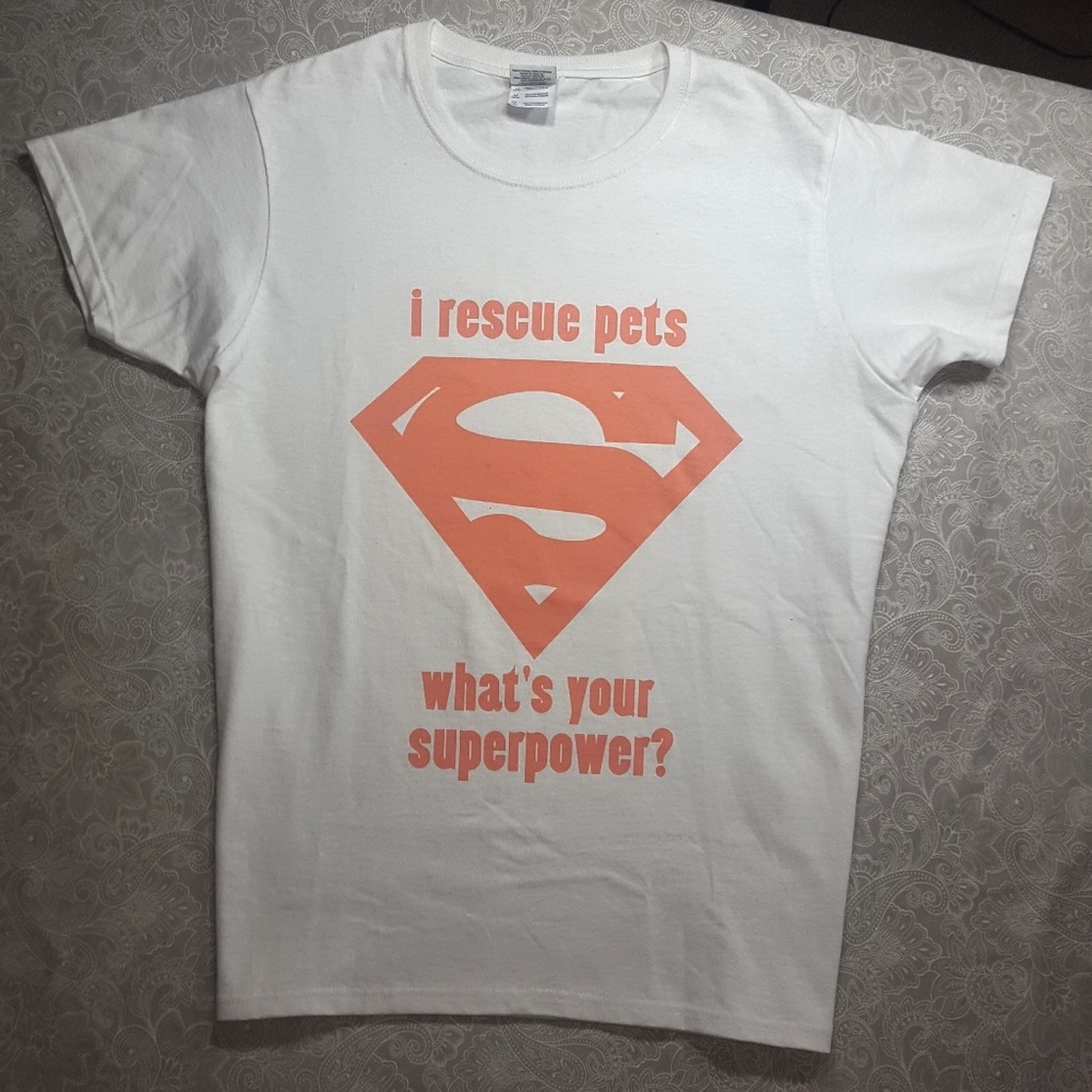 Womens Novelty Pet Rescue Top